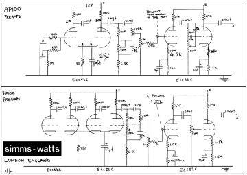 Simms Watts AP100 schematic circuit diagram